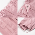 Load image into Gallery viewer, Girl's Elasticated Waist Cargo Trousers with Multi Pockets
