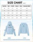 Load image into Gallery viewer, Rolanko Kids Zip Up Sun Hoodie UPF50+ with Thumbholes

