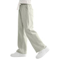 Load image into Gallery viewer, Girls Wide Leg Straight Sweatpants with Pockets
