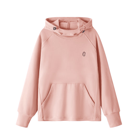 Girls Long Sleeve Cozy lightweight Hooded Pullover Tops with Pocket