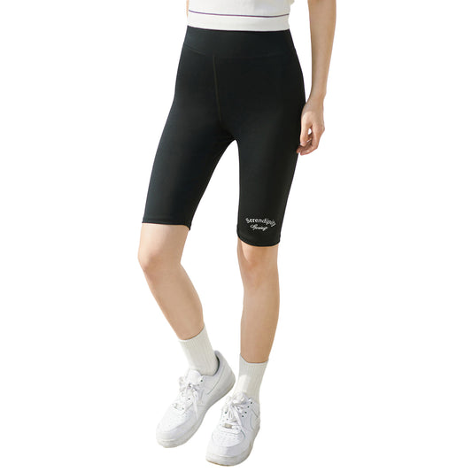 Girl's Breathable Gymnastics Spandex Bike Shorts Dancer Short Leggings