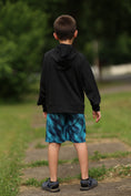 Load image into Gallery viewer, Rolanko Kids Zip Up Sun Hoodie UPF50+ with Thumbholes
