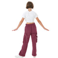 Load image into Gallery viewer, Girls Baggy Cargo High Rise Waist with Multi Pockets Wide Leg Cargos Pants
