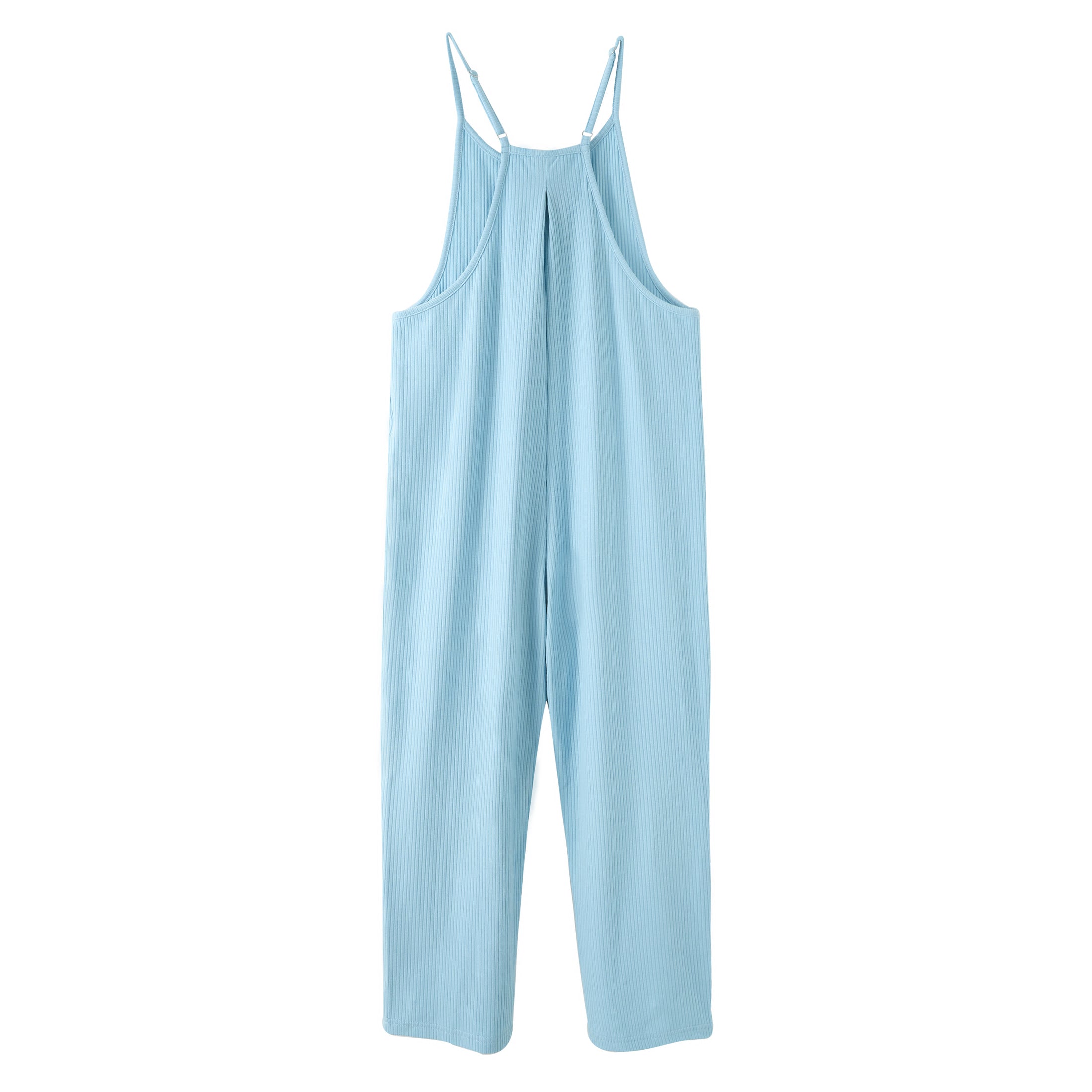 Rolanko Girls Jumpsuit Sleeveless Spaghetti Strap Overalls