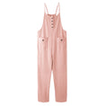 Load image into Gallery viewer, Rolanko Girls Jumpsuit Sleeveless Spaghetti Strap Overalls
