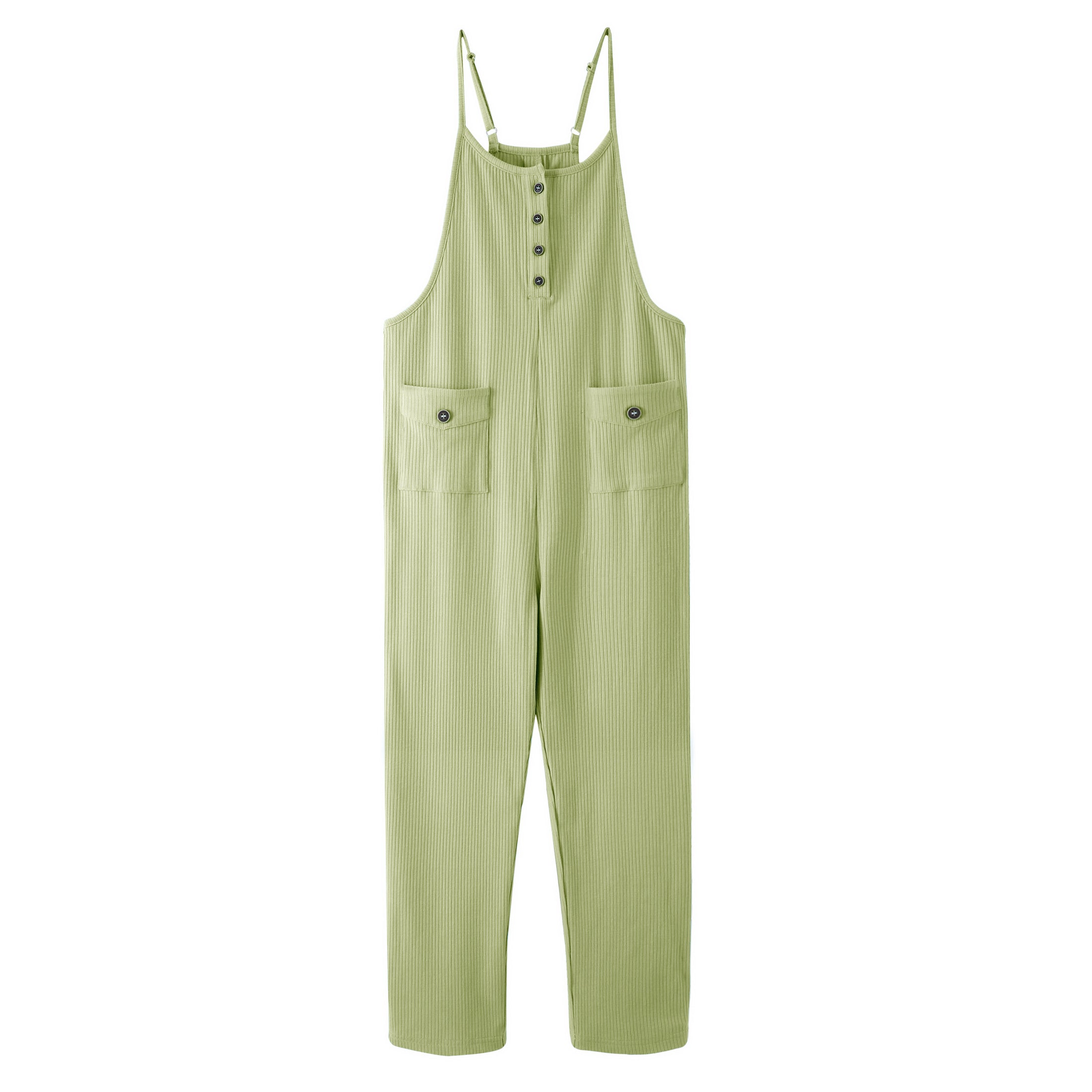 Rolanko Girls Jumpsuit Sleeveless Spaghetti Strap Overalls