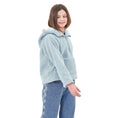 Load image into Gallery viewer, Girls Sherpa Half Zipper Fuzzy Hoodie Sweatshirt
