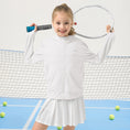 Load image into Gallery viewer, Rolanko Kids Zip Up Sun Hoodie UPF50+ with Thumbholes
