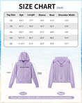 Load image into Gallery viewer, Rolanko Kids Zip Up Sun Hoodie UPF50+ with Thumbholes
