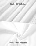 Load image into Gallery viewer, Rolanko Girls Ruffle Sleeve Square Neck Hollow Out Eyelet A Line Beach Vacation dress
