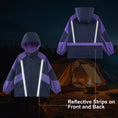 Carica l'immagine nel visualizzatore della galleria, Boys Rain Jacket Waterproof Windbreaker
