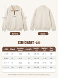 Carica l'immagine nel visualizzatore della galleria, Boys Quarter Zip Pullover, Textured Sweatshirt Long Sleeve
