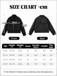 Carica l'immagine nel visualizzatore della galleria, Girls Faux Suede Fringe Jacket Western Cropped Coat
