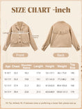 Carica l'immagine nel visualizzatore della galleria, Girls Faux Suede Fringe Jacket Western Cropped Coat
