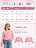 Carica l'immagine nel visualizzatore della galleria, Girls Off The Shoulder Crop Sweatshirt Pullover
