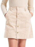 Carica l'immagine nel visualizzatore della galleria, Girls Corduroy Fall Winter A-Line Mini Skirt
