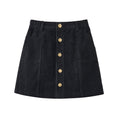 Carica l'immagine nel visualizzatore della galleria, Girls Corduroy Fall Winter A-Line Mini Skirt
