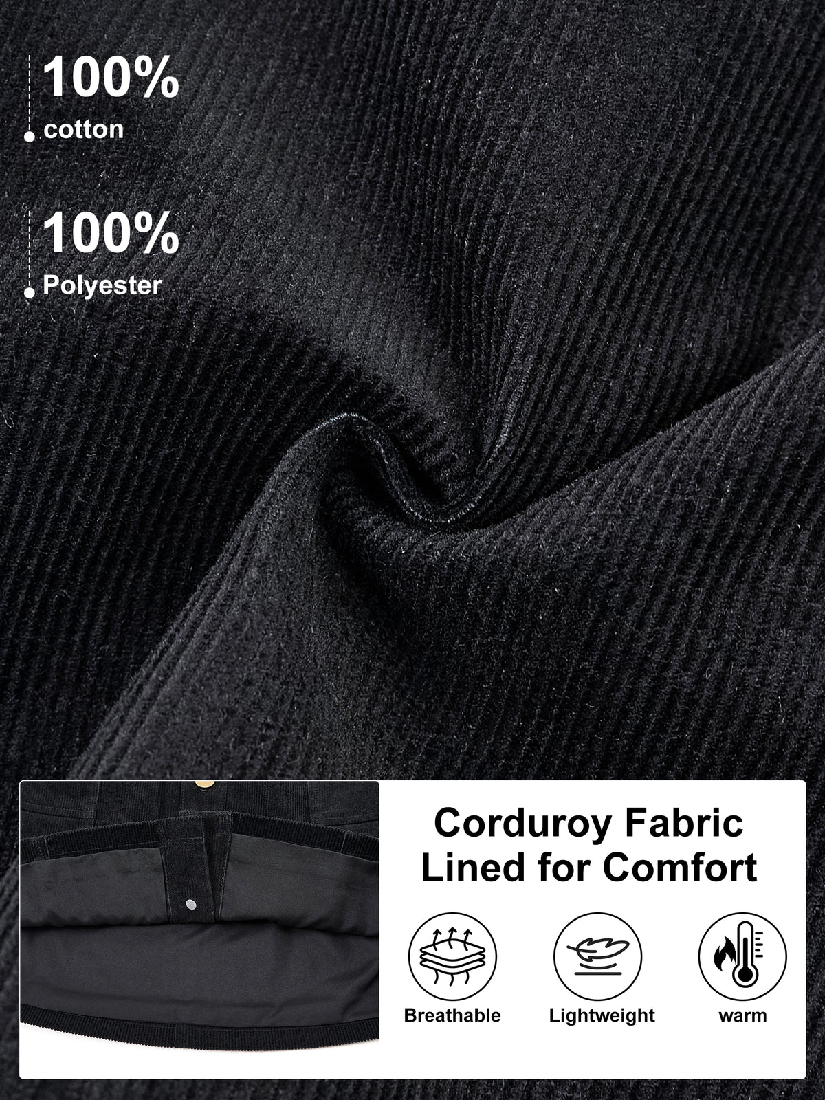 Girls Corduroy Fall Winter A-Line Mini Skirt