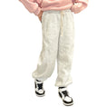 Load image into Gallery viewer, Girls Fleece Sweatpants Baggy Jogger Pants High Waist with Pockets
