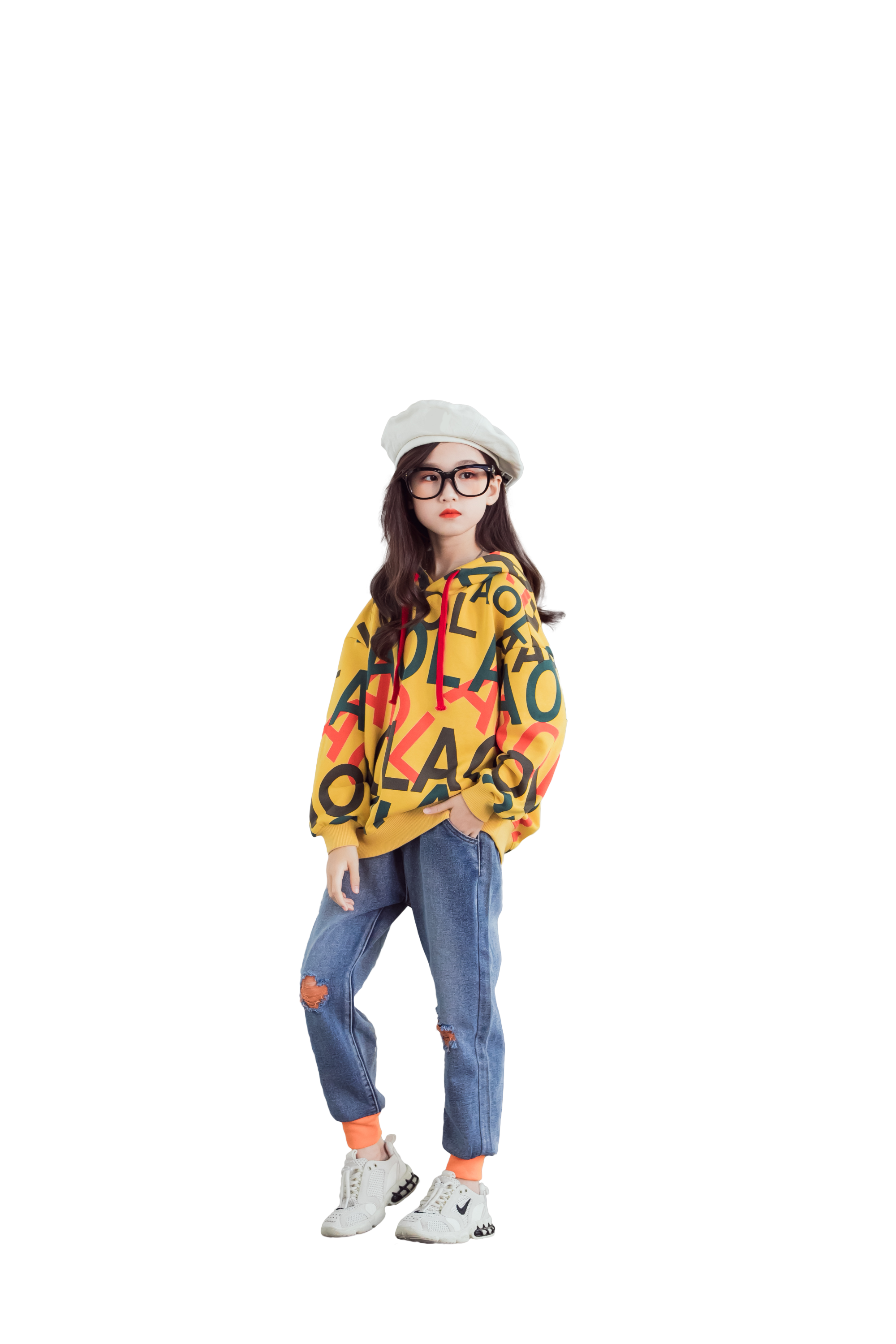 Girl's Hoodie Pullover Graphic Classic Sweatshirt