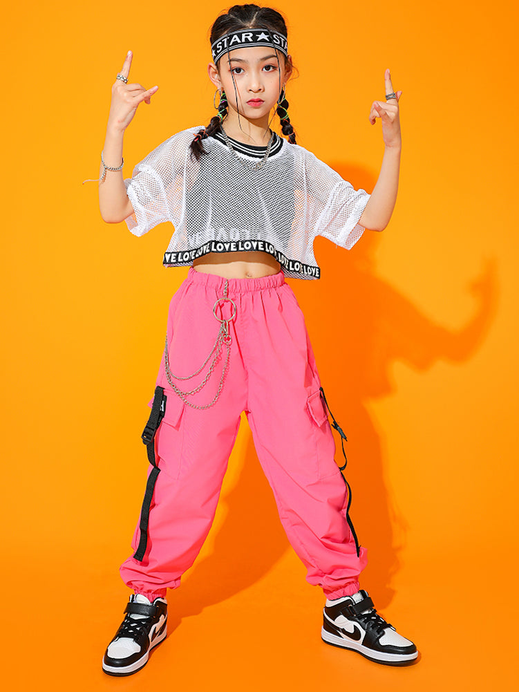 Girl's Fashionable Dance Casual Pants