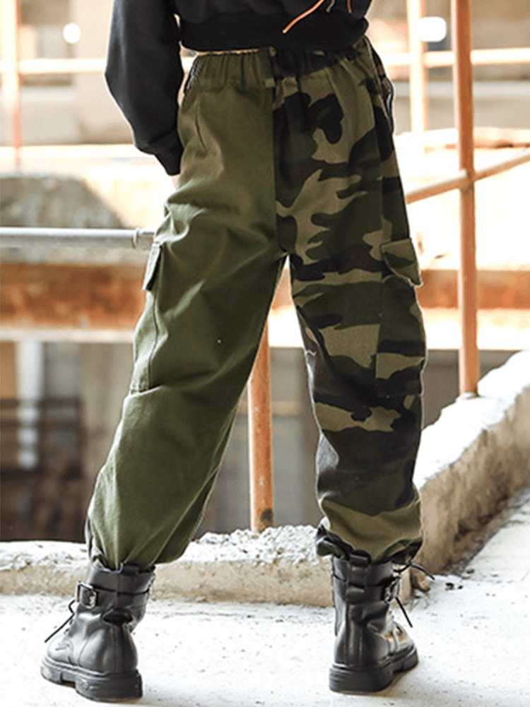 Girl's Fashionable Dance Casual Pants