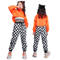 Load image into Gallery viewer, Girl's Classic Plaid Outdoor Exercise Trousers Jogger Sweatpants
