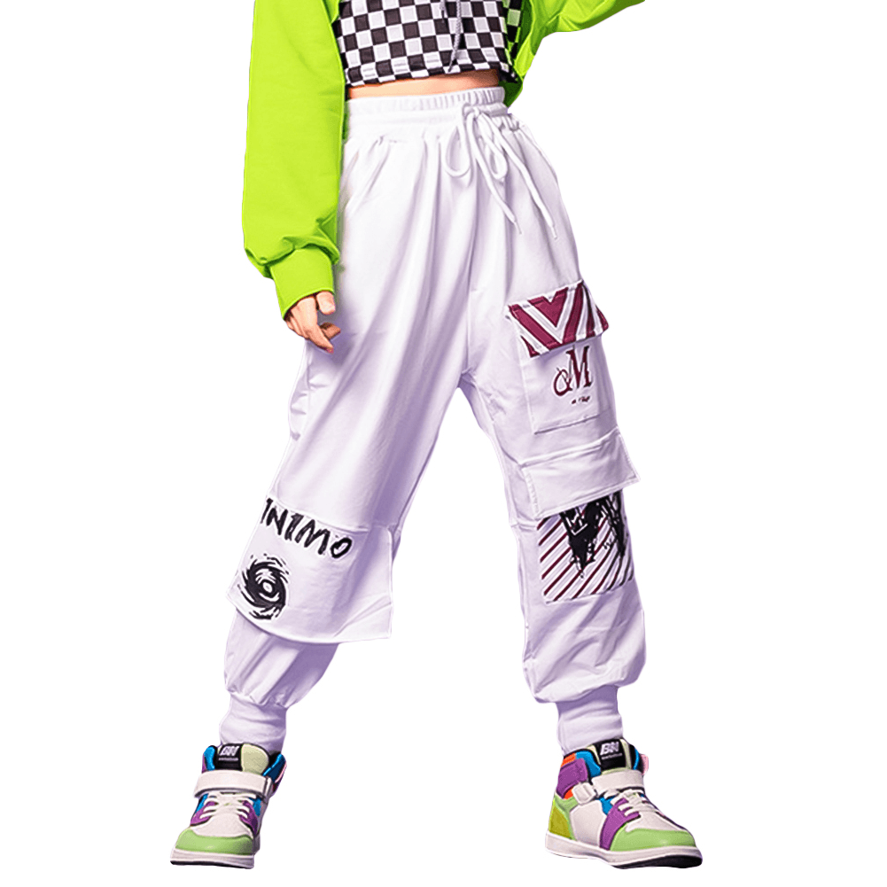 Girl's Outdoor Casual Sweatwear Simple Classic Trousers