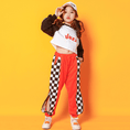 Load image into Gallery viewer, Girl's Classic Plaid Outdoor Exercise Trousers Jogger Sweatpants
