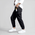 Load image into Gallery viewer, Boy's Cotton Athletic Jogging Exercise Leisure Sweatpants
