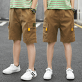 Load image into Gallery viewer, Boy's Summer Elastic  Casual Jogger Outdoor Cargo Shorts
