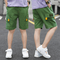 Load image into Gallery viewer, Boy's Summer Elastic  Casual Jogger Outdoor Cargo Shorts
