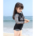 Load image into Gallery viewer, Girl's Summer Beach Outdoor Long Sleeve Swimsuit
