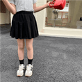 Load image into Gallery viewer, Girl's Pleated Elastic Waist Tennis School Skirt with Inner Shorts
