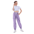 Load image into Gallery viewer, Girl's Outdoor Solid Color Stylish Street Hiphop Jogger Pants
