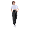 Load image into Gallery viewer, Girl's Outdoor Solid Color Stylish Street Hiphop Jogger Pants
