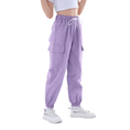 Load image into Gallery viewer, Girl's Outdoor Solid Color Stylish Street Hiphop Jogger Pants
