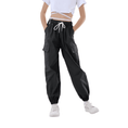 Load image into Gallery viewer, Girl's Outdoor Solid Color Stylish Street Hiphop Jogger Pants
