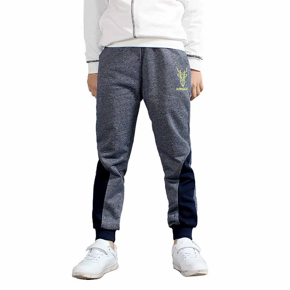 Boy's Fleece Athletic Jogging Tracksuit Sweatpants