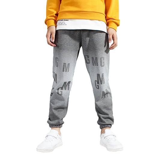 Pantaloni sportivi elastici atletici attivi di base da ragazzo 