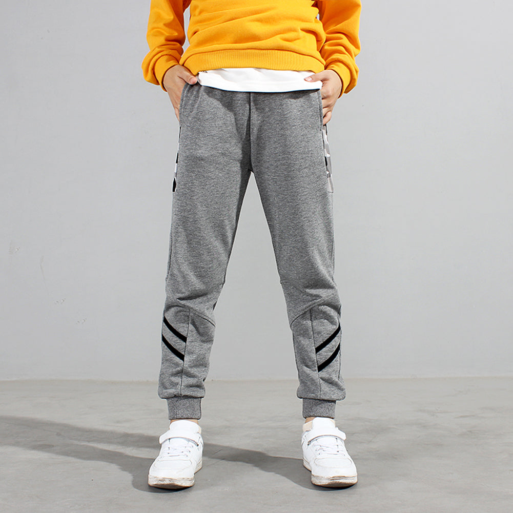 Boy's Casual Elastic Athletic Sweatpants