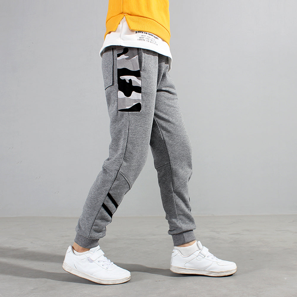 Boy's Casual Elastic Athletic Sweatpants