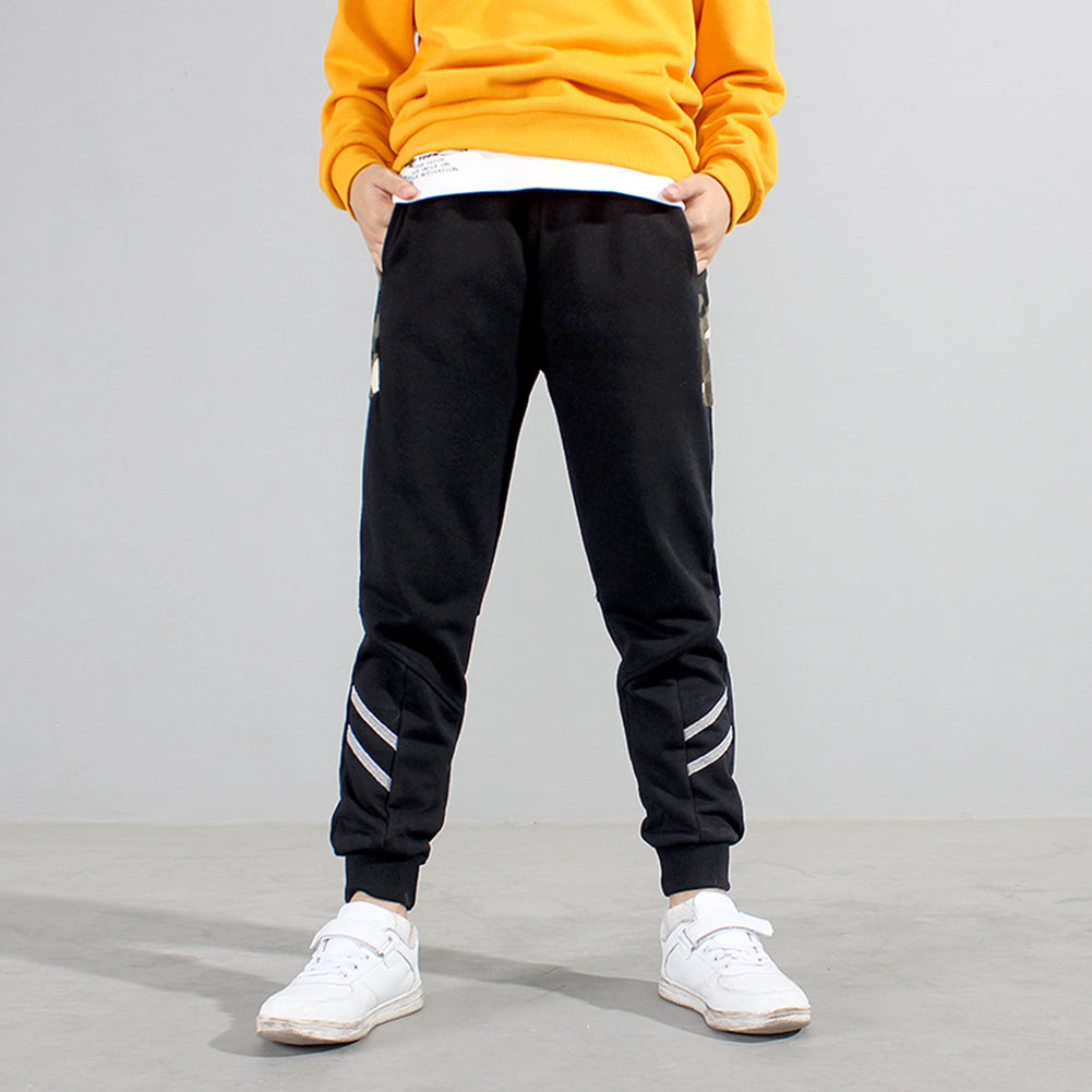 Boy's Casual Elastic Athletic Sweatpants