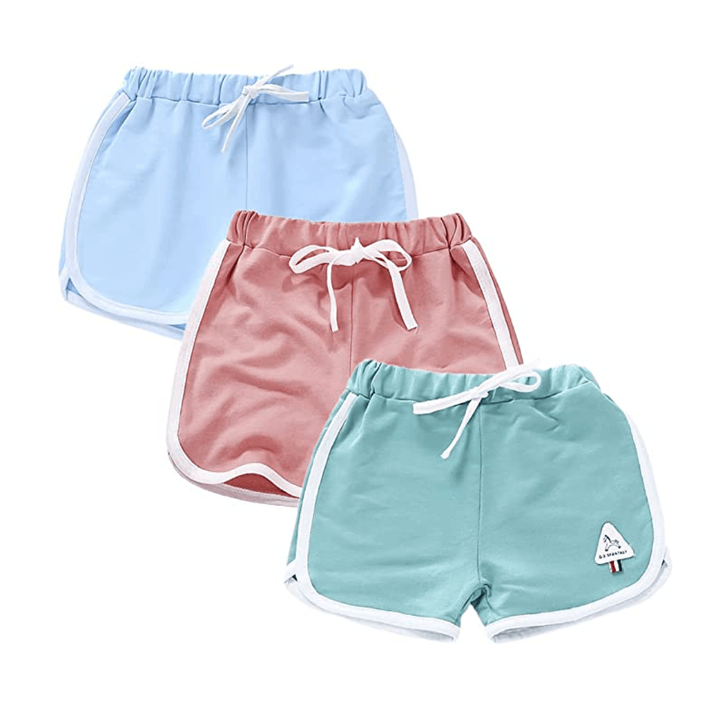 Girl's Active Summer Bike Running Sports Beach Shorts