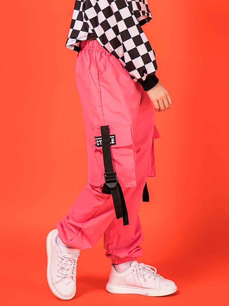 Girl's Fashionable Dance Casual Pants